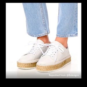 Rag & Bone Leather White Sneakers